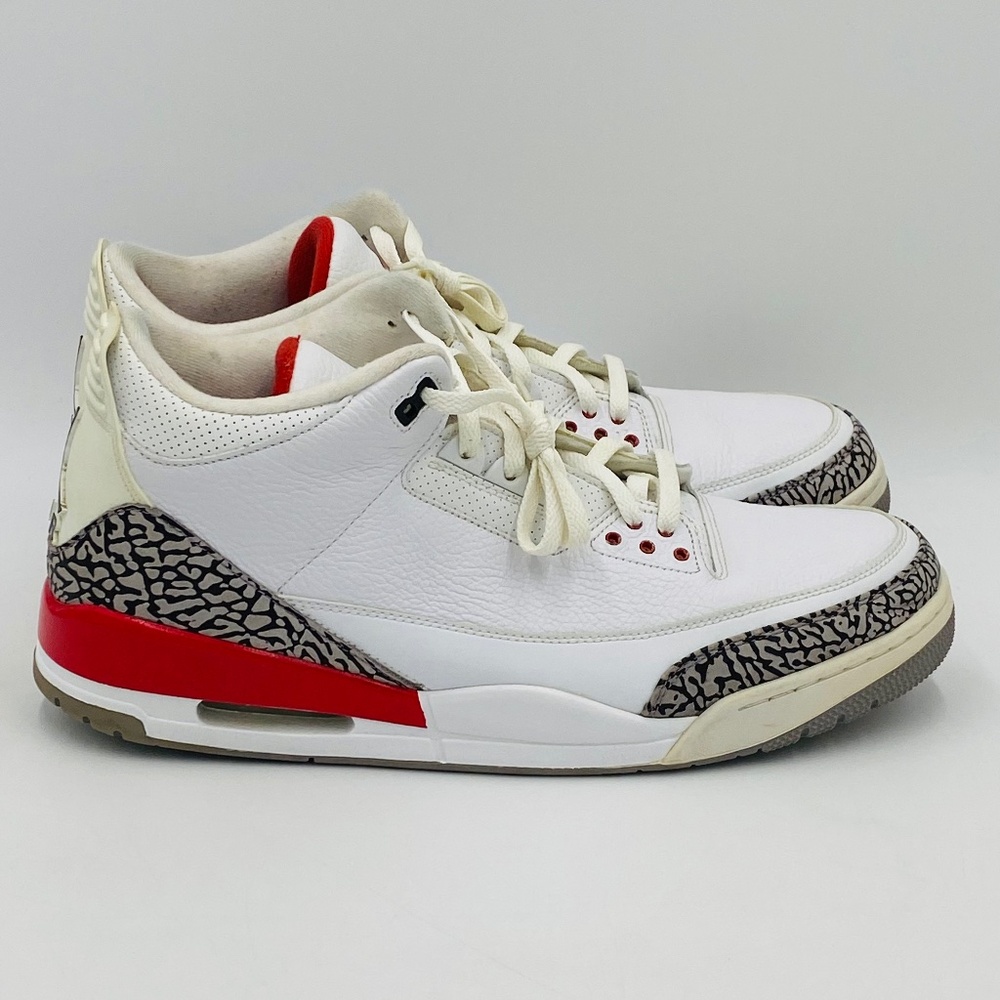 NIKE AIR JORDAN 3 RETRO "Hall of Fame" Basketball - #136064-116 - Size 16 - AJ3